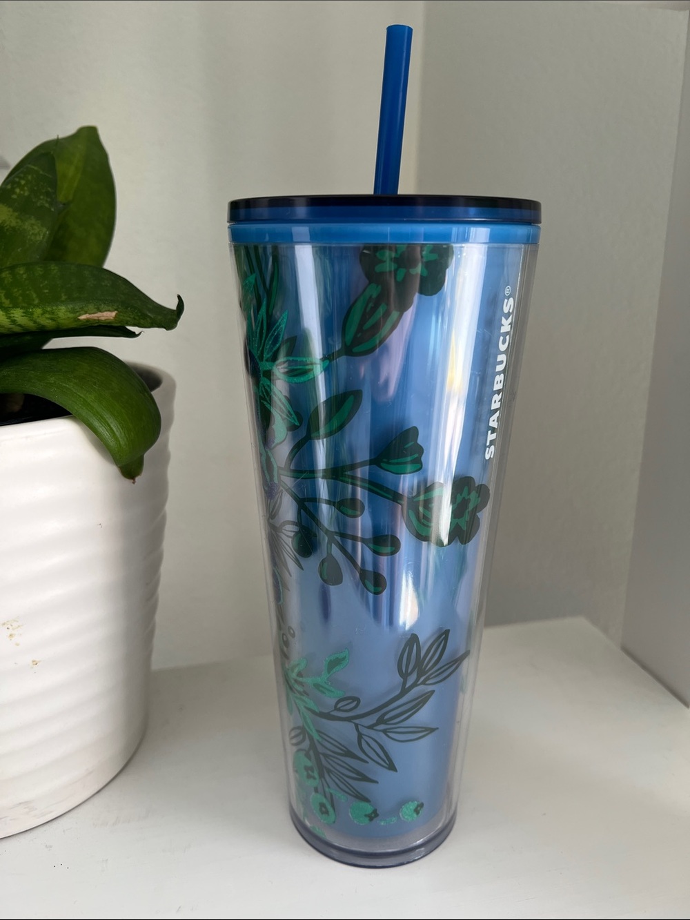Starbucks Woodland Floral Tumbler
